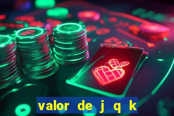 valor de j q k en blackjack